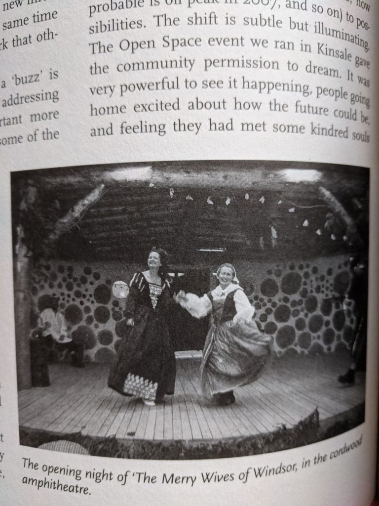 Transition town staging of Shakespeare