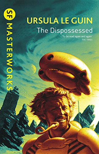 Utopian book recommendations - cover art for The Dispossessed by Ursula K. Le Guin